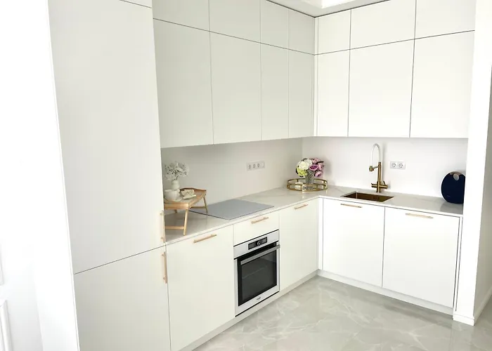 белоснежная White Elegance Appartement *